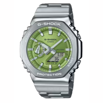 Casio G-Shock GM-2110D-3ADR Analog-Digital Green Dial Men Watch